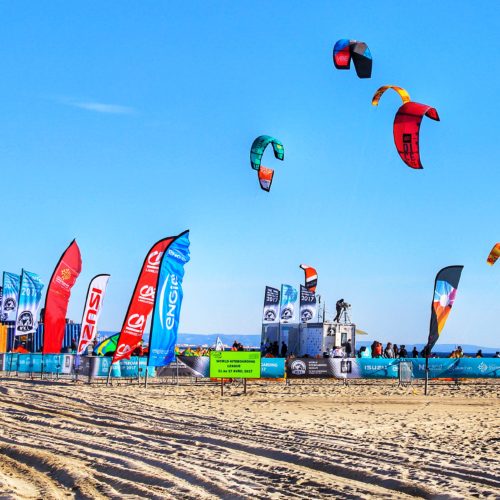 mondial du vent leucate compétition surf